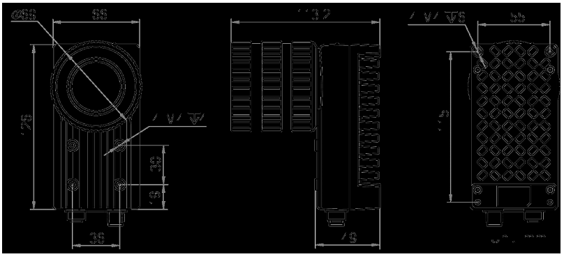 ?？礗D6000系列智能讀碼器2000 萬像素物流讀碼器外形尺寸.png